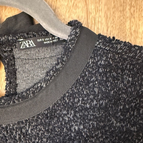 Textured short dress - Zara Size S - Picture 4 of 4